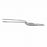 Medline Lucae Dressing Forceps - Lucae-Bayonet ENT Dressing Forceps, Nonsterile, Single-Use, 6.25", Select - MDS4420616