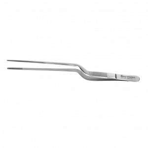 Medline Lucae Dressing Forceps - Lucae-Bayonet ENT Dressing Forceps, Nonsterile, Single-Use, 6.25", Serrated - MDS4420616