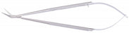 Medline Jacobson Micro Vascular Scissors - 7" (17.8 cm) Spring Handle Jacobson Micro Vascular Scissors with Fine 25˚ Angle Sharp / Sharp Tips - MDS4431425