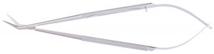 Medline Jacobson Micro Vascular Scissors - 7" (17.8 cm) Spring Handle Jacobson Micro Vascular Scissors with Fine 25˚ Angle Sharp / Sharp Tips - MDS4431425