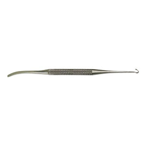 Medline Varady Phlebectomy Extractors / Vein Hooks - #1 7"(17.8 cm) Double-Ended Varady Vein Hook with Crochet Hook and Probe - MDS4441121