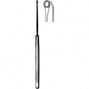 Medline Shapleigh Ear Curettes - Fig. 1 , Small 6" (15 cm) Shapleigh Ear Curette - MDS4496001