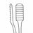 Medline Lewis Nasal Raspatories - Nasal Lewis Raspatorie, 7", Backward Cut, Coarse - MDS4651616