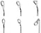 Medline Coakley Sinus Curettes - CURETTE, NASAL, COAKLEY, ANTRUM, FIG.6 - MDS4660707