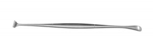 Medline Hurd Tissue Dissectors - Hurd ENT Tissue Dissector / Retractor, 9" (23 cm) Length, 7 mm Dissector Tip, 12 mm Retractor Tip - MDS5013306