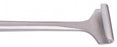 Medline Hurd Tissue Dissectors - Hurd ENT Tissue Dissector / Retractor, 9" (23 cm) Length, 8 mm Dissector Tip, 13 mm Retractor Tip - MDS5013310