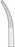 Medline Sawtell Tonsil Artery Forceps - FORCEP, TONSIL, SCHNIDT-SAWTELL, F-CVD, 7.5" - MDS5018119