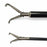 Medline Laparoscopic Grasper Dissectors - Bariatric Double-Action Atraumatic Laparoscopic Grasper Dissector with Mini Right Angle 5 mm x 12.8 mm Jaws - MDS525317L