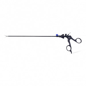Medline Laparoscopic Grasper Dissectors - Bariatric Double-Action Atraumatic Laparoscopic Grasper Dissector with Mini Right Angle 5 mm x 12.8 mm Jaws - MDS525317L