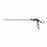 Medline Laparoscopic Grasper Dissectors - Bariatric Double-Action Atraumatic Laparoscopic Grasper Dissector with Mini Right Angle 5 mm x 12.8 mm Jaws - MDS525317L