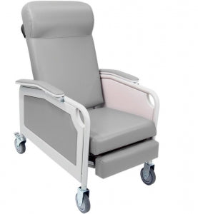 Winco Mfg., LLC Convalescent Recliner Chair - Serenity Convalescent Recliner, No Tray, Grey - 5261-07
