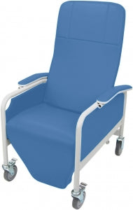 Winco Manufacturing Caremore Recliners - Caremore Recliner, No Tray, Royal Blue - 5361-02