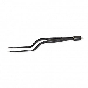 Medline Rhoton Bipolar Forceps - 7-3/4" (19.7 cm) Insulated Rhoton Bayonet Bipolar Forceps with Straight 1.0 mm Tips - MDS598007C