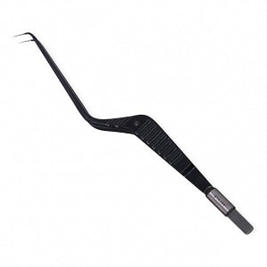 Medline Rhoton Bipolar Forceps - 8-3/4" (22.2 cm) Insulated Rhoton Bayonet Bipolar Forceps with Angled 2.0 mm Tips - MDS598108A