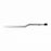 Medline Rhoton Bipolar Forceps - 7-3/4" (19.7 cm) Non-Insulated Rhoton Bayonet Bipolar Forceps with Straight Needle Tips - MDS598207E