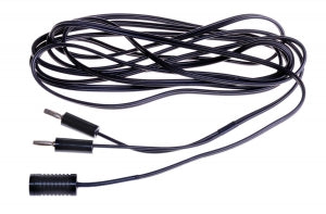 Medline Bipolar Connection Cord - Reusable Bipolar Cord, 2 Pin-2 Banana, 10' - MDS5990