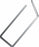 Medline Single Link Instrument Stringers - Single Link Instrument Stringer, 2.5" x 6" - MDS600606