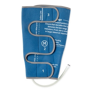Medline Hemo-Force Intermittent Single-Bladder DVT Sleeves - Intermittent Hemo-Force DVT Sleeve, Calf, M with Circumference of 12"- 18" (30.5 cm - 45.7 cm) - MDS601MD