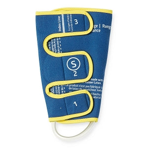 Medline Reprocessed Medline DVT Therapy Compression Garments - MDS601P2 @INT-CS, PED SM SHORT SM, BL / YL - MDS601P2RH