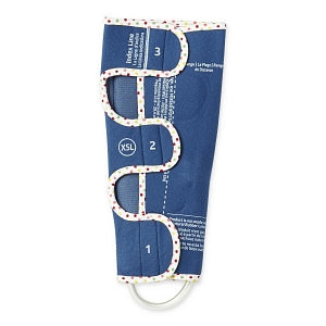 Medline Hemo-Force II Intermittent Single-Bladder DVT Sleeves - Extra Small Long Intermittent Hemo-Force II DVT Calf Sleeve with Circumference of up to 9" (22.9 cm) - MDS601PD3
