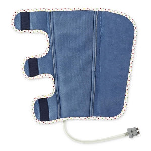Medline Hemo-Force II Intermittent Single-Bladder DVT Sleeves - Extra Small Long Intermittent Hemo-Force II DVT Calf Sleeve with Circumference of up to 9" (22.9 cm) - MDS601PD3