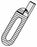 Medline Randall Kidney Stone Forceps - FORCEP, KIDNEY, RANDALL, FULL CVD, 7.5" - MDS6223104