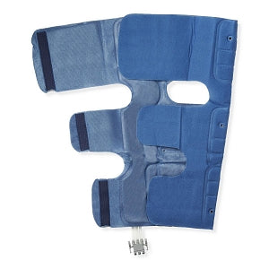 Medline Hemo-Force Sequential Triple-Bladder DVT Sleeves - Hemo-Force Sequential DVT Sleeve with No Trim, Thigh-Length, Size L with Circumference 29" - 36" (73.7 - 91.4 cm) - MDS630LSQ2