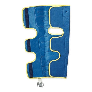 Medline Hemo-Force Sequential Triple-Bladder DVT Sleeves - Hemo-Force Sequential DVT Sleeve, Thigh-Length, Size S with Circumference Up to - 22" (55.9 cm) - MDS630SSQ