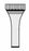 Medline Thoms Tissue Forceps - FORCEP, TISSUE, THOMS, 6X7, 8" - MDS6415020