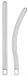 Medline Kocher Intestinal Forceps - FORCEP, INTESTINAL, KOCHER, STR, 10.5" - MDS6422028