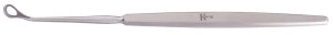 Medline Antrum Curettes - Antrum Curette, 7.5", 10 mm x 7 mm, Forward Cut, Fenestrated - MDS6430209