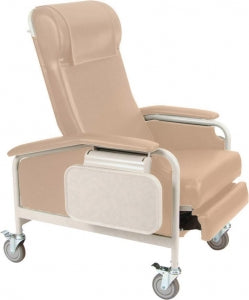 Winco Care Cliner Clinical Recliners - Clinical Recliner, 6-Position, Taupe - 6530-03