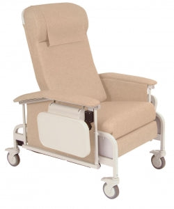 Winco Drop Arm Clinical Recliners - Serenity Drop-Arm Clinical Recliner TB133, Taupe - 6550-03-TB