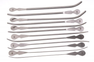 Medline Van-Buren Bougie Dilator - Van-Buren Urology Sound Dilator Set, 8-30 Fr - MDS6620100