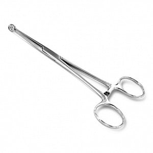 Smooth Ringed Forceps Medline Coated Ring Forceps - 8.75