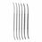 Medline Double-Ended Hank Uterine Dilators - 7-8 Fr (2.3 mm - 2.6 mm) 11" (27.9 cm) Double-Ended Hank Uterine Dilator - MDS7043008