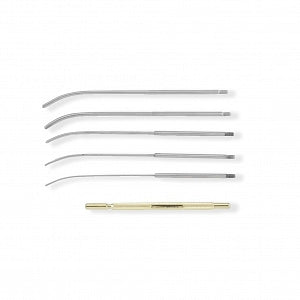 Medline Mini Cervical Dilators - Mini Cervical Dilator Set with 6 Dilator Tips and 1 Handle - MDS7043511