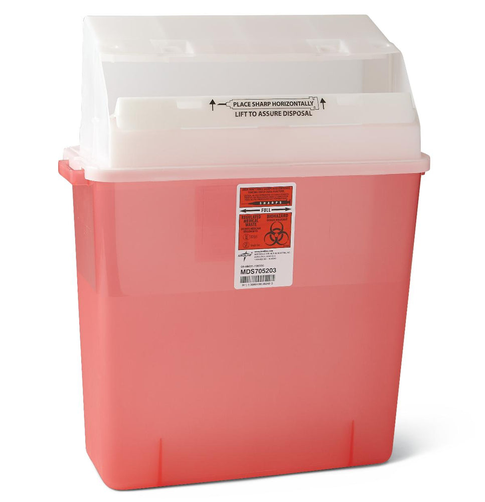 Biohazard Patient Room Sharps Containers