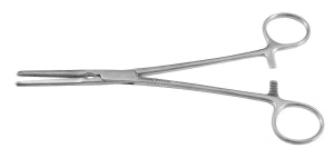 Medline Masterson Hysterectomy Forceps - Masterson Hysterectomy Forceps, 2 x 3 Atraumatic Teeth, Curved, 8-1/2" - MDS7053269