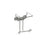 Medline Sharps Container Accessories - Nonlocking Bracket for MDS705110 - MDS707011