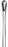 Medline Sims Uterine Curettes - Sims Recamier Sharp Uterine Curette, 8 mm, Fig 2 - MDS7071008