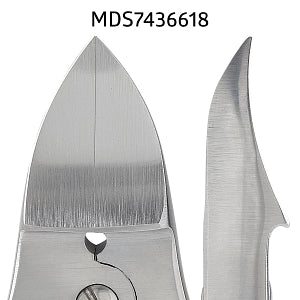 Medline Konig Double Action Myotic Nail Nippers with Barrel Spring - 6" (15.2 cm) Konig Concave Double Action Barrel Spring Myotic Nail Nipper - MDS7436618