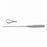 Medline Recamier-Sims Uterine Curettes - 12-1/2" (31 cm) Long Recamier-Sims Uterine Curette with Sharp 40 mm Tip - MDS7537010