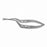 Medline Yasargil Vascular Clips - Yasargil Vascular Clip Forceps, Apply Bayonet, 6 mm - MDS7701141
