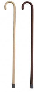 Medline Traditional Wooden Canes - Wood Cane, Natural, 7/8 Dia. x 36" - MDS80212