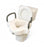 Medline Elevated Locking Toilet Seat - Elevated Locking Toilet Seat, with Arms - MDS80316
