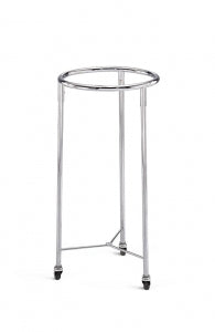 Blickman Health Ind Inc 25" Hamper Stands - Round Hamper Stand, 25" dia. - 962025000