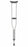 Medline Steel Push-Button Crutches - Steel Crutches with 350 lb. Capacity, Youth - MDS80536S