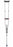 Medline Quick-Fit Aluminum Crutches - Quick-Fit Crutches, 4'7"-6'7" - MDS80540