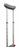 Medline Quick-Fit Aluminum Crutches - Quick-Fit Crutches, 4'7"-6'7" - MDS80540